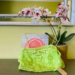 Intimately fp Green Lace Top